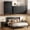 5PCS-Black2, variant on 5-Piece Wood Bedroom Set, Queen Bed Frame, 2 Nightstands & 2 Dressers, Complete Master Bedroom Furniture