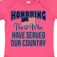 thumbnail image 4 of Inktastic Veterans Day Military Honoring Those Who Serve Boys or Girls Baby Bodysuit, 4 of 5
