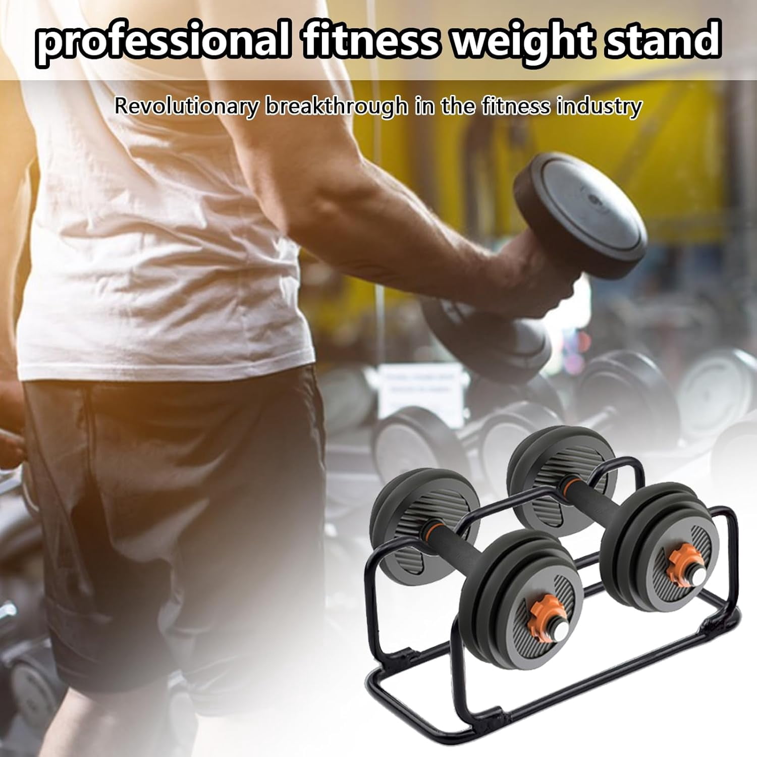 Dumbbell Rack, Dumbbell Stands, Multifunctional Small Dumbbell Rack, Weight Stand, Weight Stand for Home Gym