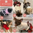 thumbnail image 5 of KYEESE Dog Sweater, Beige Turtleneck Sweater Dress with Bowtie, Dog Sweater for Small Dogs, XS, 5 of 7