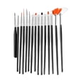thumbnail image 4 of 15x Nail Art Dotting Tool Set DIY Nail Dotting Pen Pinceles para pintar para patrón Negro Yuyangstore Bolígrafos para puntear uñas, 4 of 8