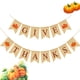 thumbnail image 5 of 1pc Bandera decorativa de Acción de Gracias Bandera de calabaza de arce Banderines de fiesta Bandera colgante de pared para el hogar al aire libre, 5 of 5