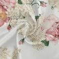 thumbnail image 2 of Coolnut Peony Floral Outdoor Indoor Round Tablecloth 60" with Umbrella Hole and Zipper Table Cloths Table Covers for Circular Table/BBQs/Picnic Tabletop Decor, 2 of 7