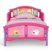 Peppa Pig Plastic Toddler Bed by Delta Children, Pink
