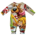 thumbnail image 2 of Scooby Doo Film Baby Rompers One-Piece Long Sleeve Jumpsuit Bodysuits Newborn Infant Toddler Outfit Kid Clothes Sets, 2 of 8
