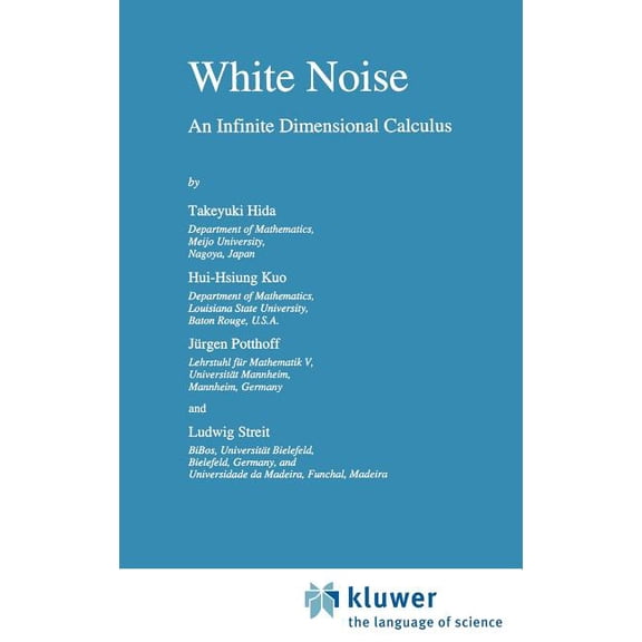 Mathematics and Its Applications White Noise: An Infinite Dimensional Calculus, Book 253, (Hardcover)