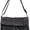 Black, variant on Sunyuer Women Vintage Washed Denim Crossbody Bag, Multi Pocket Large Capacity Messenger Bag, Casual Adjustable Strap Shoulder Purse, Retro Daily Commute Flap Handbag