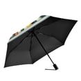 thumbnail image 2 of FORMRS Travel Umbrella Folding Auto Open Close Windproof Rain UV Protection, White Shelf, 2 of 8