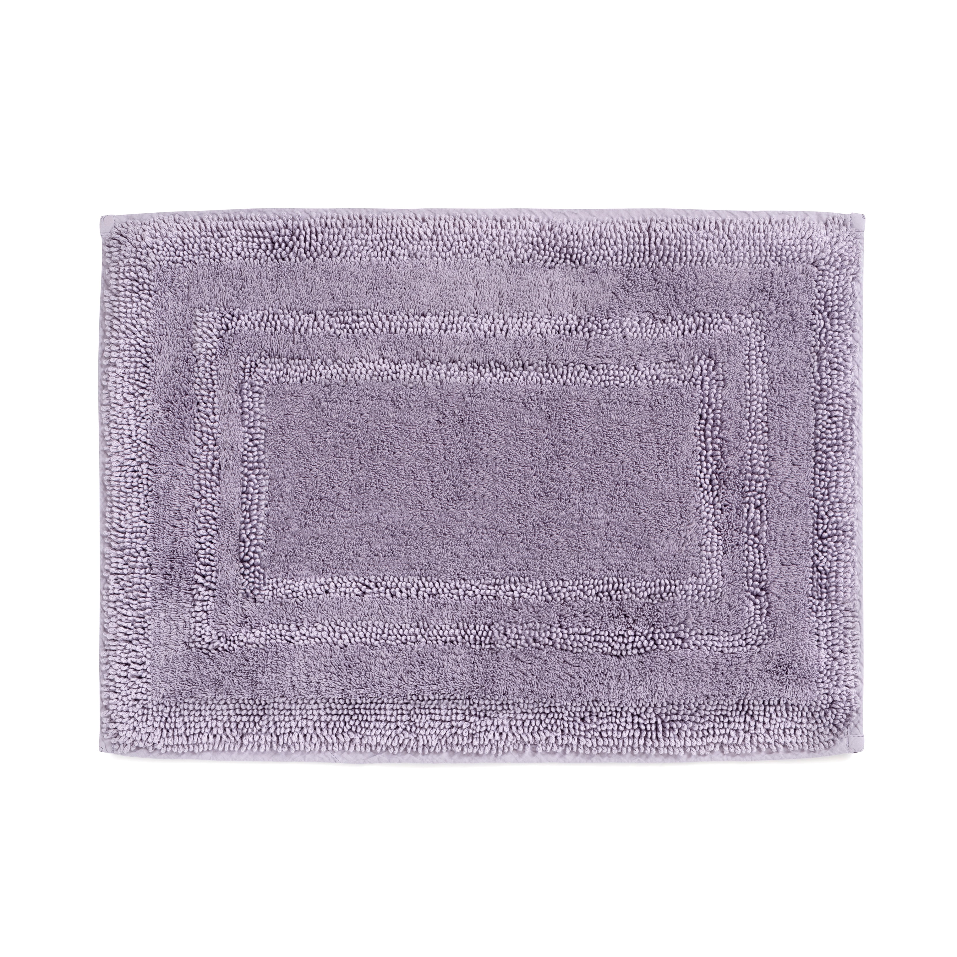 Luxor Linens Lakeview Luxury Fuzzy Bath Rugs, Size: 2, Gray