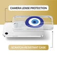 thumbnail image 6 of Case Yard iPhone-SE Case Clear Soft & Flexible TPU Ultra Low Profile Slim Fit Thin Shockproof Transparent Bumper Protective Cover Drop Protective Cell Phone Cases (Evil Eye), 6 of 8