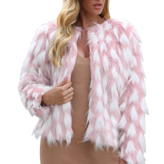 Vedolay Women Coats Winter 2023 Ruched 3/4 Sleeve Open Front Blazer Jacket with Plus Size A,XL