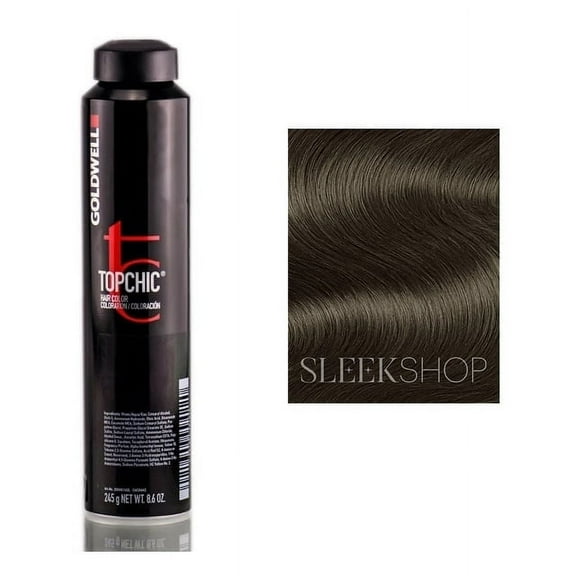 Goldwell Topchic Hair Color Coloration (Can) 4N Mid Brown 8.6 oz