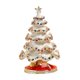 thumbnail image 3 of Joyero con forma de árbol de Navidad para collares y pendientes. Blanco, 3 of 9