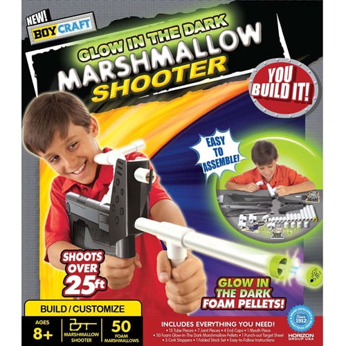 BOY CRAFT,MARSHMALLOW SHOOTER RIFLE,YOU BUILD IT,BUILDING,CONSTRUCTION TOY,NEW 