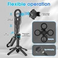 thumbnail image 5 of Magnetic Tripod for Phone,2 in 1 for Magsafe Stand＆ Clip Portable Pocket Size Selfie Stick for Android/iPhone,Phone Holder with Wireless Rechargeable Remote Control for Photography, Live Streaming, 5 of 14