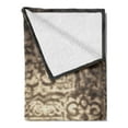 thumbnail image 2 of Peace Soft Flannel Fleece Throw Blanket, Oriental Meditative Candles on a Wooden Board with South East Motifs in Backdrop, Cozy Plush for Indoor and Outdoor Use, 70" x 90", Multicolor, by Ambesonne, 2 of 5