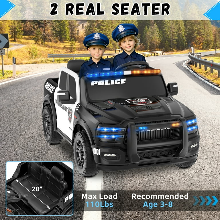 YunTopKids, Licensed Ram 2500 12 Volt Ride on Toys for Big Kids