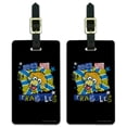 thumbnail image 1 of Rock On Fraggles! Fraggle Rock Luggage ID Tags Suitcase Carry-On Cards - Set of 2, 1 of 4