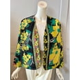 thumbnail image 2 of Black & Yellow Kantha Work Jacket, 2 of 4