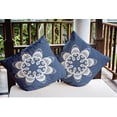 thumbnail image 3 of Simply Daisy 18" x 18" French, Country Blue Polyester Throw Pillow, 3 of 3