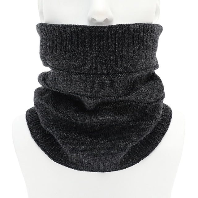 JMYHOAM Neck Gaiters Winter Scarf with Warmth And Same Gender Protection High Neck Thick Yarn Solid Color And Neck Cover