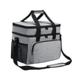 thumbnail image 3 of Large Coolers Bag Insulated Bag Durable Freezable Lunch Box Holder Insulated Food Delivery Bag Lunch Coolers Tote for Work Beach Travel Picnic, 3 of 8
