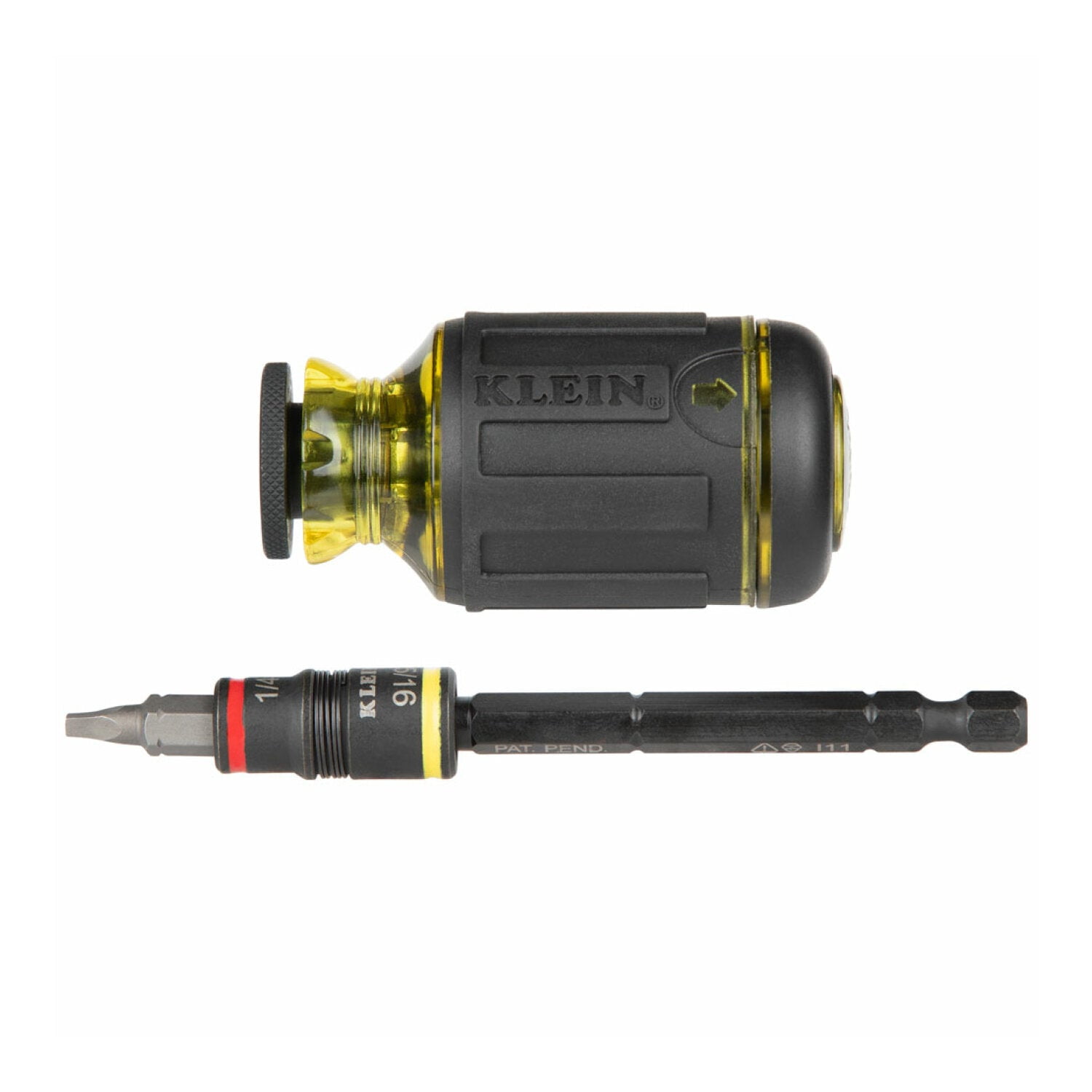 Klein Tools 32308HD 12-in-1 Impact Rated Stubby Driver Set with Flip