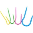 thumbnail image 3 of Queilt 16PCS ABS Plastic Cable Needles for Knitting & Crocheting - U-Shaped Mixed Color Holders, 3 of 5