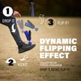 thumbnail image 3 of Entrenador de fútbol Birdie Kickit PRO negro y azul para todas las edades, 3 of 6