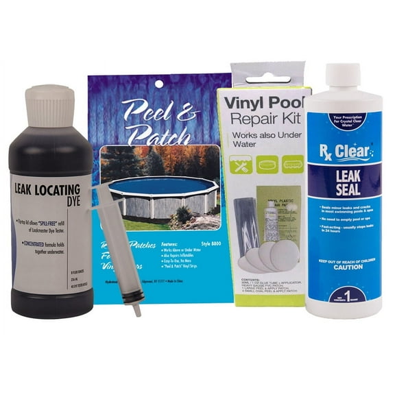 Rx Clear Swimming Pool & Spa Leak Repair Kit