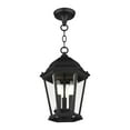 thumbnail image 3 of 7564-14 Livex Lighting Hamilton - 3 Light Outdoor Pendant Lantern in Traditional Style - 9.5 Inches wide by 14 Inches high, 3 of 9