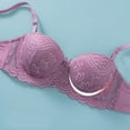 thumbnail image 7 of Wdgfv Women's Signature Lace Push-up Bra - for Seeking Effortless Style and Comfort Purple 80, 7 of 7