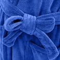 thumbnail image 4 of FchengtaiS Women Fleece Robe Short Cozy Plush Robes for Womens Soft Shawl Collar Warm Spa Bathrobe Loungewear with Pockets, 4 of 7