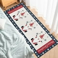 thumbnail image 2 of Kitchen Rugs and Mats Set of 1 Xmas Gnome Merry Christmas Kitchen Sink Mat,Non-Slip Area Runner Rug,Washable Floor Mat for Home Dining Room Office 20"x47", 2 of 6