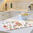 thumbnail image 6 of Yayeee Dish Drying Mat for Kitchen Counter 18"x24" Microfiber Absorbent Pad, Brown Nordic Christmas House, 6 of 7