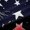 US Flag, variant on Feelyou July Fourth Teens Curtains Pack of 2 (42x84 Each), Dreamy Firework Stars Curtains Blackout, Retro American Flag Bedroom Curtains, Window Curtains Decor
