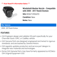 thumbnail image 2 of Windshield Washer Nozzle - Compatible with 2008 - 2017 Buick Enclave 2009 2010 2011 2012 2013 2014 2015 2016, 2 of 2