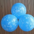 thumbnail image 1 of Globos de látex de copo de nieve congelado para niños, suministros de fiesta de Navidad y Año Nuevo, decoración artesanal, juguetes, 10/20（blue 10pcs, 1 of 5