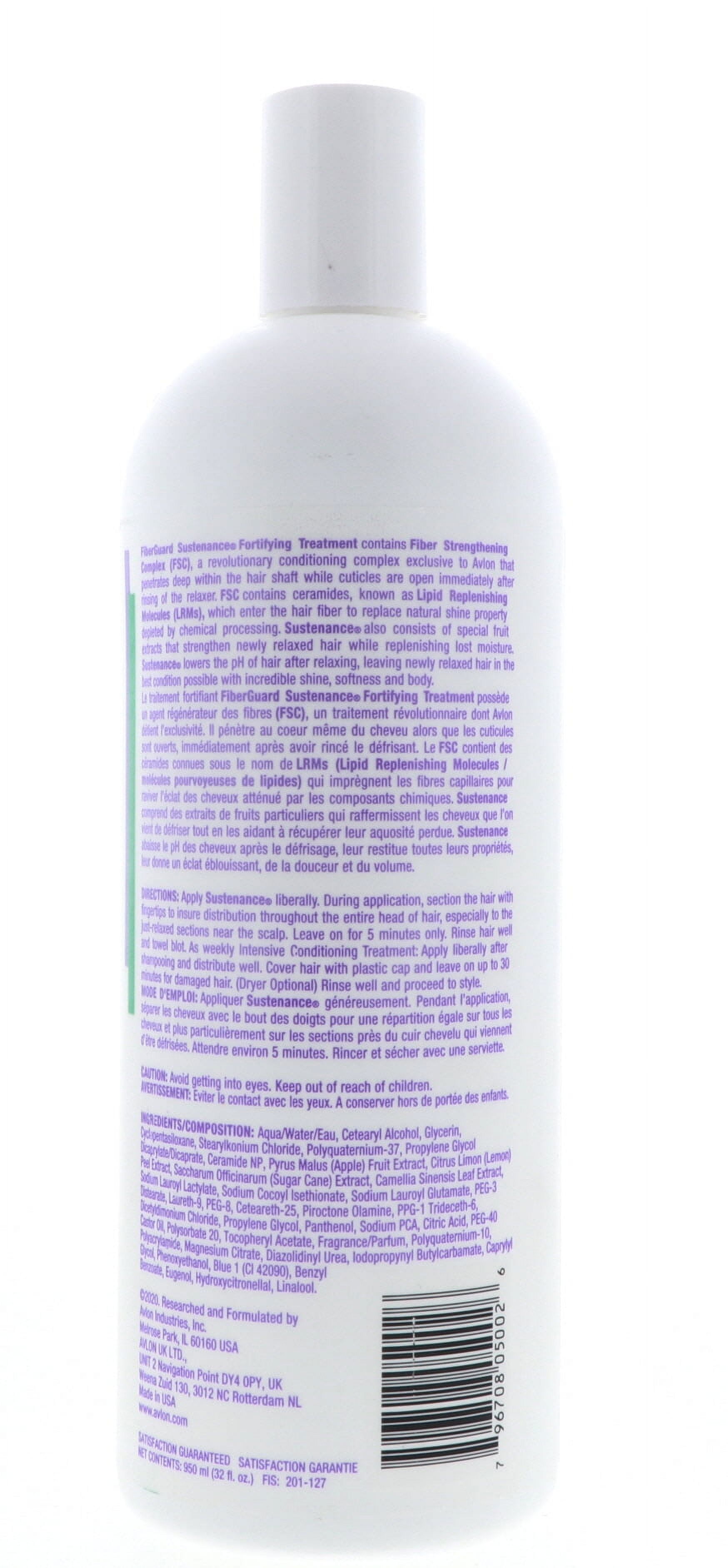Affirm FiberGuard Sustenance Fortifying Treatment Avlon 32 oz Treatment For Unisex