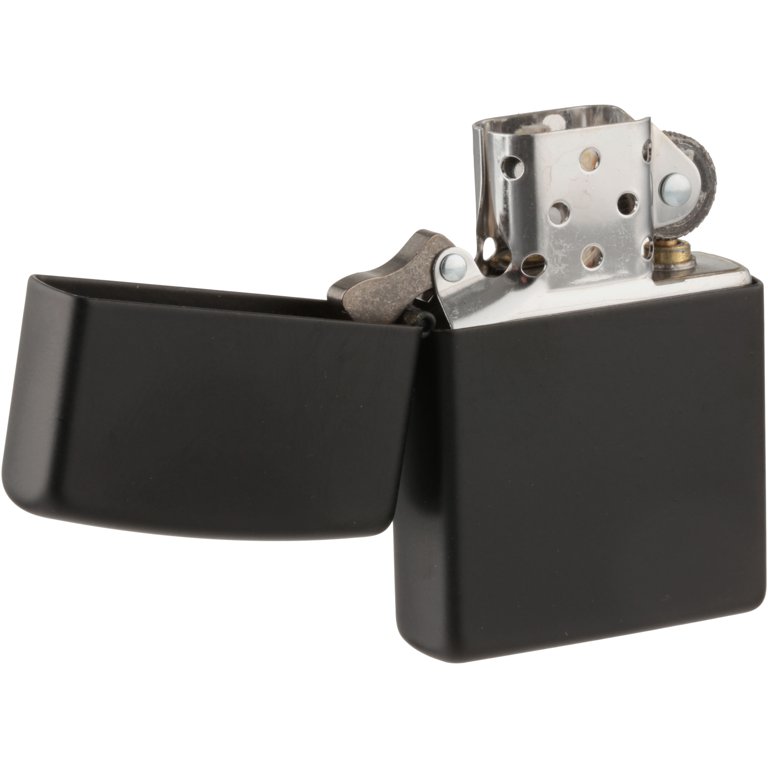 Zippo® Regular Black Matte Genuine Windproof Lighter