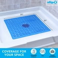 SlipX Solutions 21 x 21 Square Shower Stall Mat