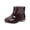 Red, variant on Rain Boots Ankle Rainshoes Clear Waterproof Sneakers Slip Resistant Mud Shoes Unisex Men Womens Printed Rubber Footwear Lightweight Comfort Low Top Outerwear for Rainy Days