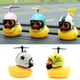thumbnail image 1 of Motorcycle Helmet Accessories Car Duck with Helmet Broken Wind Small Yellow Duck Road Bike Motor Helmet Riding Cycling Styling79 He Qiyong unisex, 1 of 1