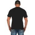 thumbnail image 2 of JH Design Men's Dodge Charger T-Shirt American Flag Black Crew Neck Shirt, 2 of 6