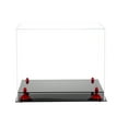 thumbnail image 5 of Deluxe Clear Acrylic Lacrosse Helmet Display Case with Red Risers (A002-RR), 5 of 6