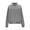 Gray, variant on Men's Solid Basic Lapel Full Zip Casual Jacket, Minimalist Outerwear for Everyday Wear & Office Commute Black S