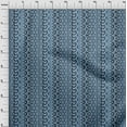 thumbnail image 4 of oneOone Rayon Medium Blue Fabric Asian Block Quilting Supplies Print Sewing Fabric By The Yard 56 Inch Wide, 4 of 4