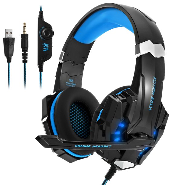 Gaming Headset with Microphone USB Wired Stereo Gaming Headphones Noise