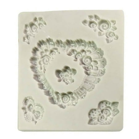 

OOKWE Flower Shape Jelly Molds Silicone Mould Cake Decorating Gadget Fondant Mold