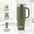 thumbnail image 3 of Tumbler Greens Steel Beast de acero inoxidable con aislamiento al vacío de 1,5 L, 3 of 7